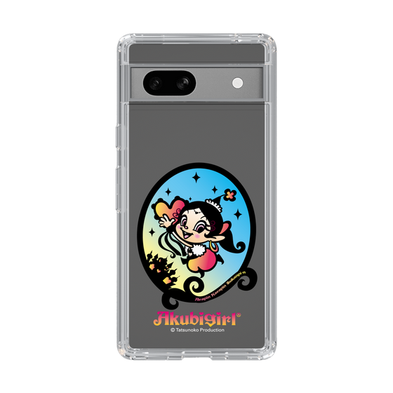 スリムプロテクションケース［ アクビガール - オーバル ］