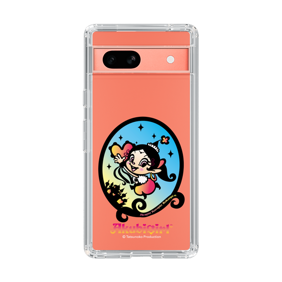スリムプロテクションケース［ アクビガール - オーバル ］