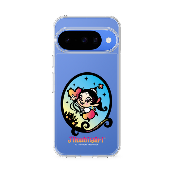 スリムプロテクションケース［ アクビガール - オーバル ］
