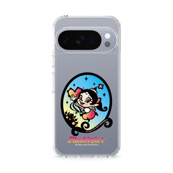 スリムプロテクションケース［ アクビガール - オーバル ］