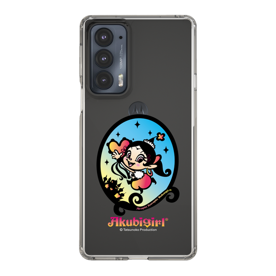 スリムプロテクションケース［ アクビガール - オーバル ］