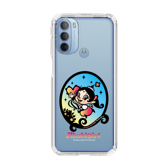 スリムプロテクションケース［ アクビガール - オーバル ］