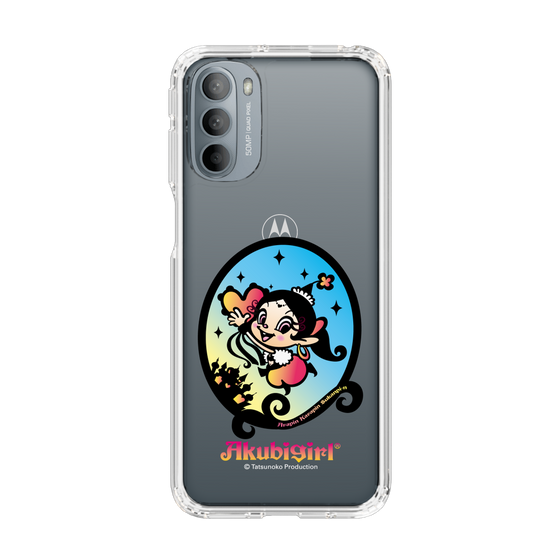 スリムプロテクションケース［ アクビガール - オーバル ］