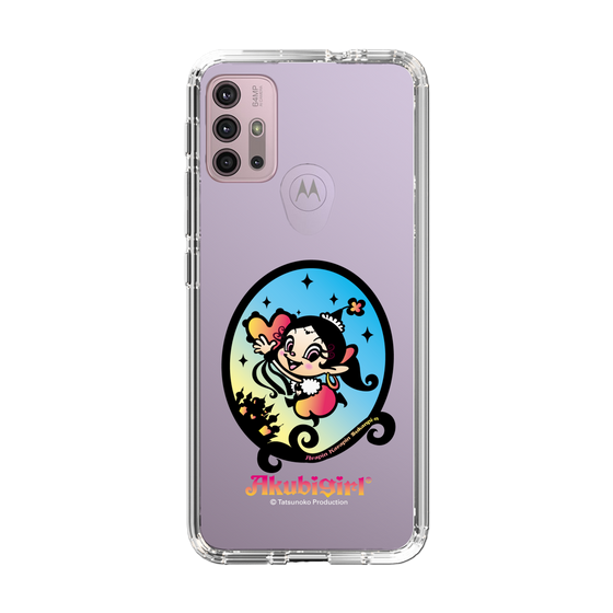 スリムプロテクションケース［ アクビガール - オーバル ］