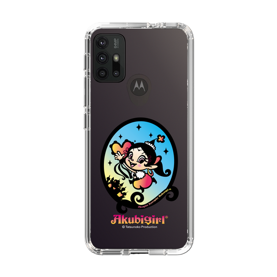 スリムプロテクションケース［ アクビガール - オーバル ］