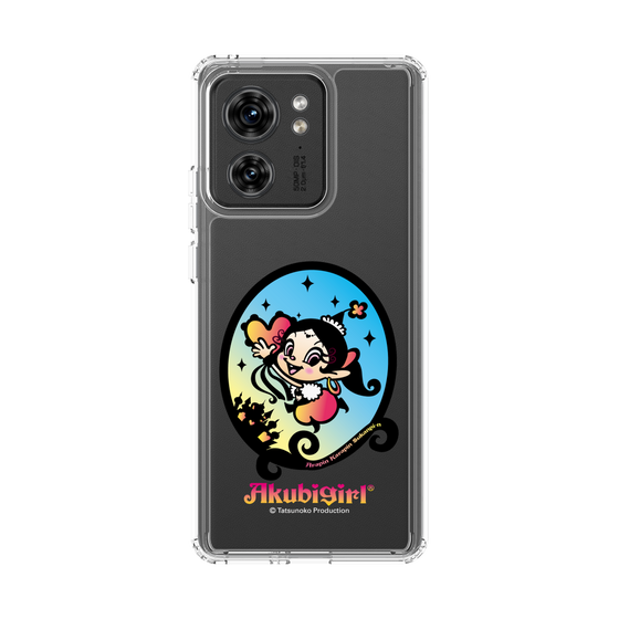 スリムプロテクションケース［ アクビガール - オーバル ］