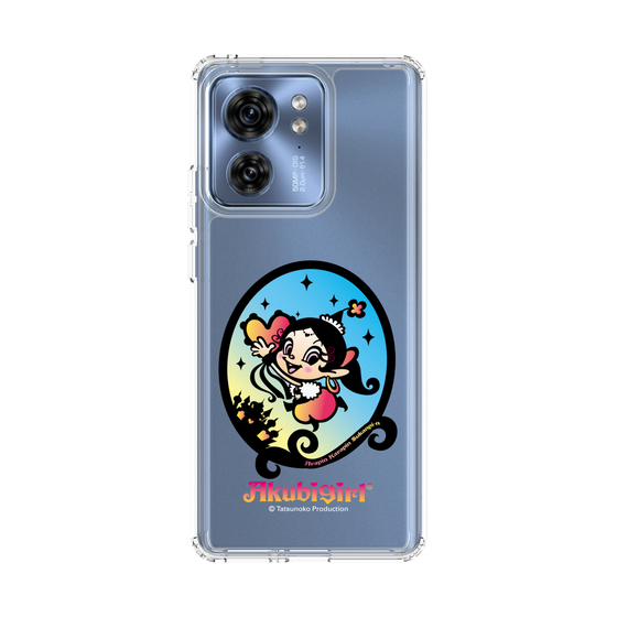 スリムプロテクションケース［ アクビガール - オーバル ］