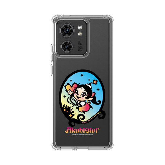 スリムプロテクションケース［ アクビガール - オーバル ］