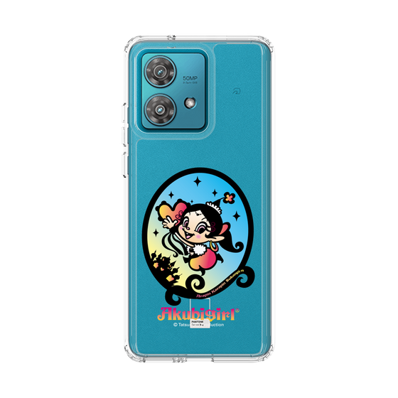 スリムプロテクションケース［ アクビガール - オーバル ］