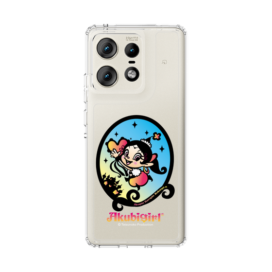 スリムプロテクションケース［ アクビガール - オーバル ］