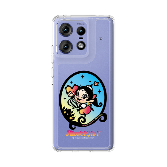 スリムプロテクションケース［ アクビガール - オーバル ］