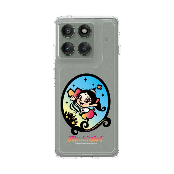 スリムプロテクションケース［ アクビガール - オーバル ］