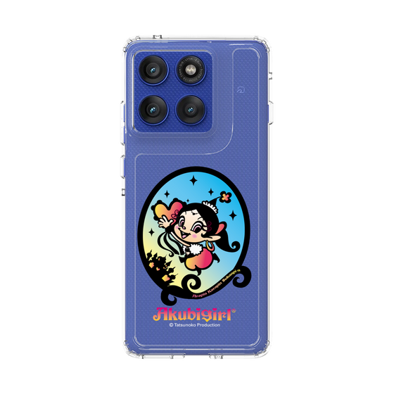 スリムプロテクションケース［ アクビガール - オーバル ］