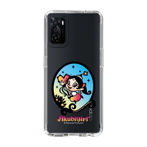 スリムプロテクションケース［ アクビガール - オーバル ］