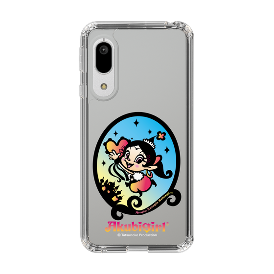 スリムプロテクションケース［ アクビガール - オーバル ］