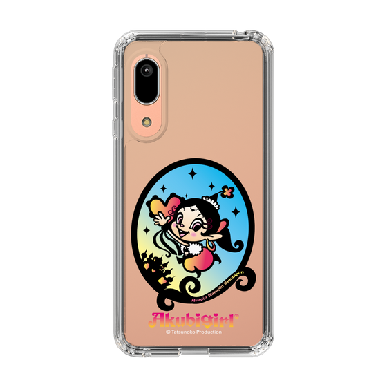 スリムプロテクションケース［ アクビガール - オーバル ］