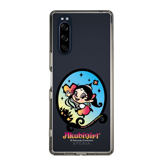 スリムプロテクションケース［ アクビガール - オーバル ］