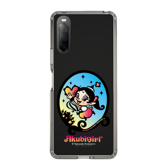 スリムプロテクションケース［ アクビガール - オーバル ］