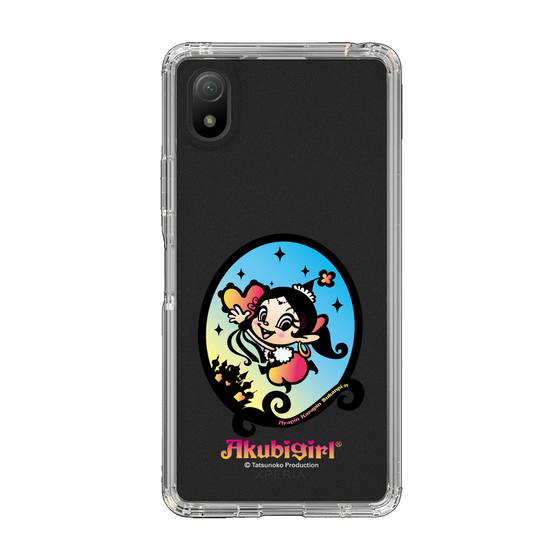 スリムプロテクションケース［ アクビガール - オーバル ］