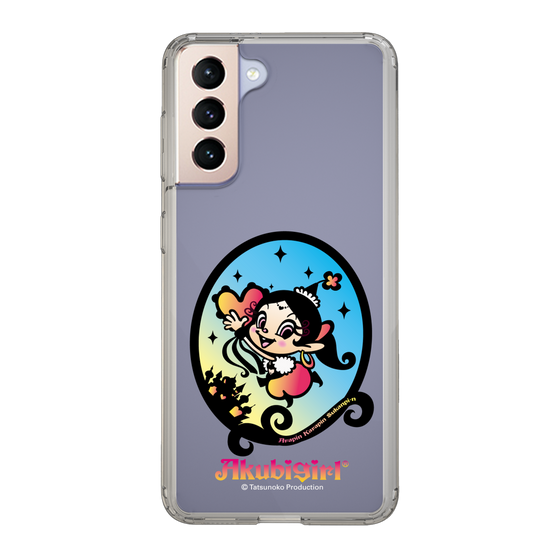 スリムプロテクションケース［ アクビガール - オーバル ］