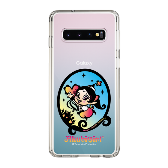 スリムプロテクションケース［ アクビガール - オーバル ］
