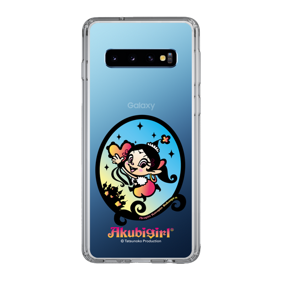 スリムプロテクションケース［ アクビガール - オーバル ］