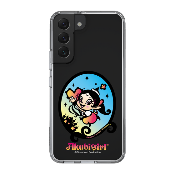 スリムプロテクションケース［ アクビガール - オーバル ］