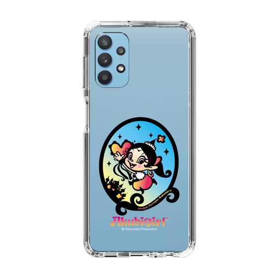 スリムプロテクションケース［ アクビガール - オーバル ］