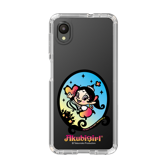 スリムプロテクションケース［ アクビガール - オーバル ］