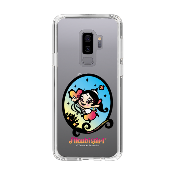 スリムプロテクションケース［ アクビガール - オーバル ］