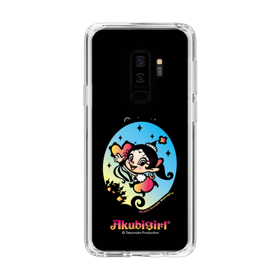 スリムプロテクションケース［ アクビガール - オーバル ］
