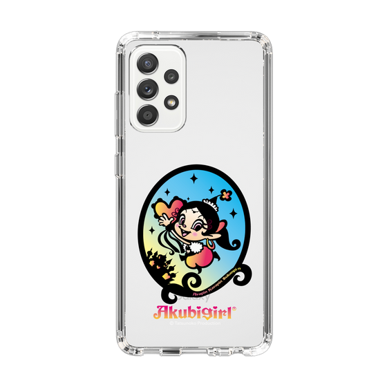 スリムプロテクションケース［ アクビガール - オーバル ］