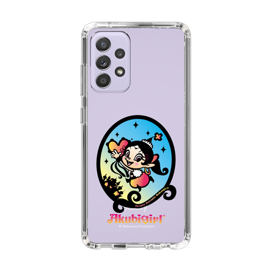 スリムプロテクションケース［ アクビガール - オーバル ］