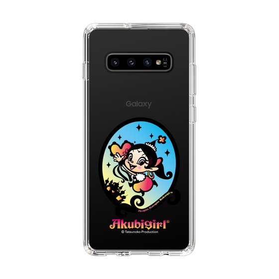 スリムプロテクションケース［ アクビガール - オーバル ］