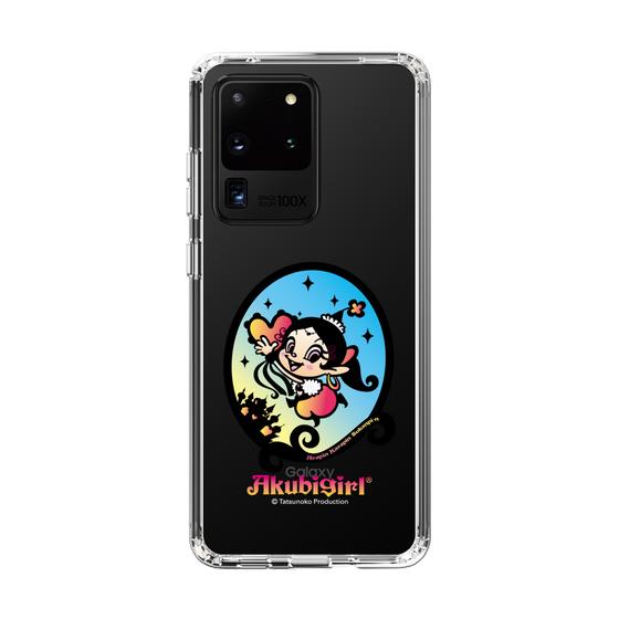 スリムプロテクションケース［ アクビガール - オーバル ］