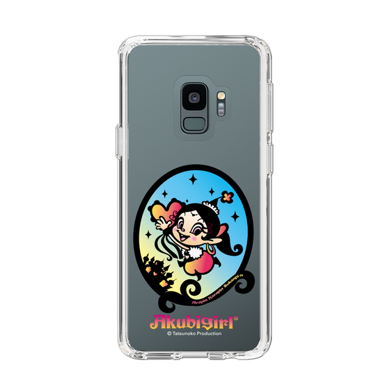スリムプロテクションケース［ アクビガール - オーバル ］