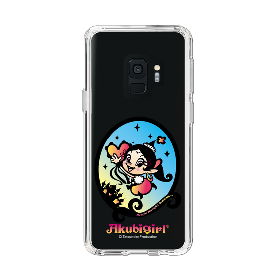 スリムプロテクションケース［ アクビガール - オーバル ］