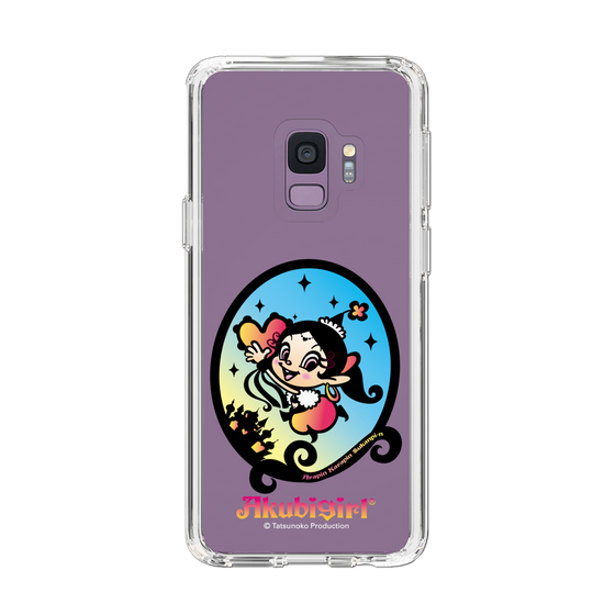 スリムプロテクションケース［ アクビガール - オーバル ］