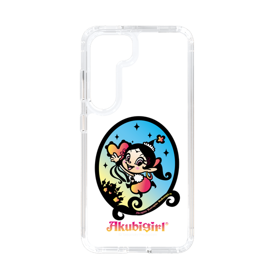 スリムプロテクションケース［ アクビガール - オーバル ］