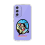 スリムプロテクションケース［ アクビガール - オーバル ］