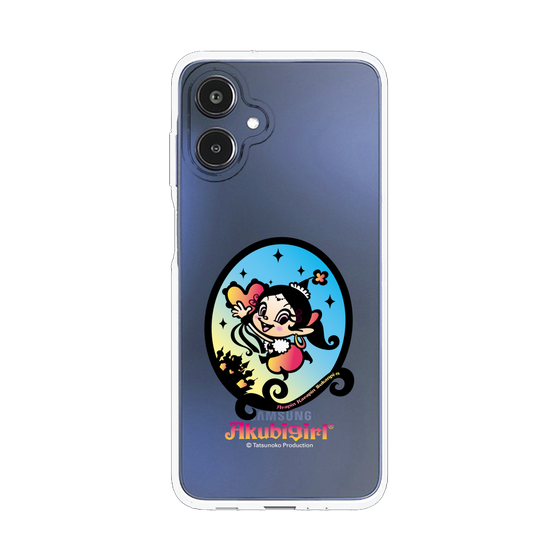 スリムプロテクションケース［ アクビガール - オーバル ］