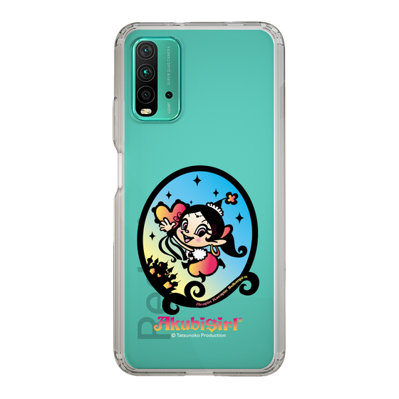 スリムプロテクションケース［ アクビガール - オーバル ］