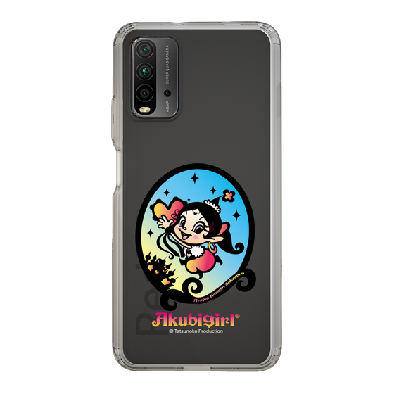 スリムプロテクションケース［ アクビガール - オーバル ］