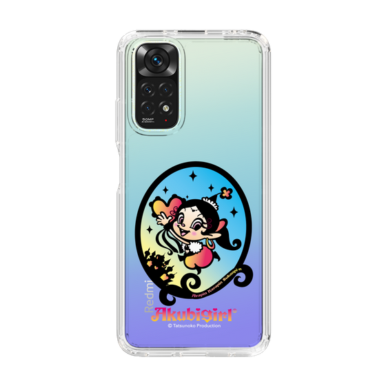 スリムプロテクションケース［ アクビガール - オーバル ］
