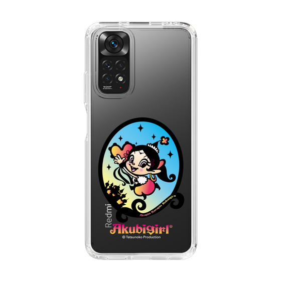 スリムプロテクションケース［ アクビガール - オーバル ］