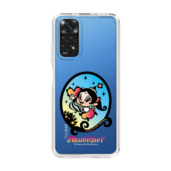 スリムプロテクションケース［ アクビガール - オーバル ］
