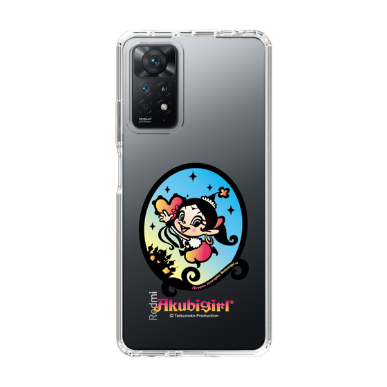 スリムプロテクションケース［ アクビガール - オーバル ］