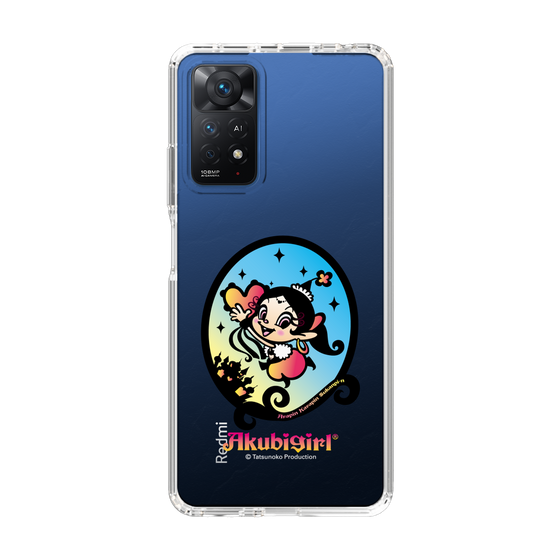 スリムプロテクションケース［ アクビガール - オーバル ］