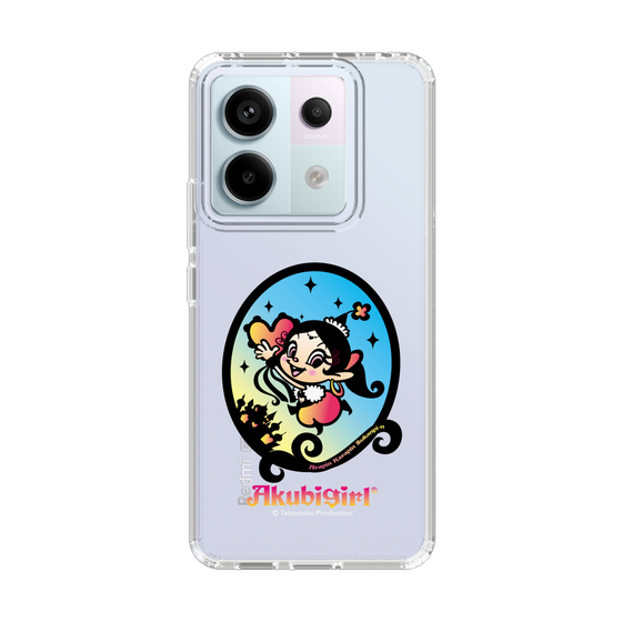 スリムプロテクションケース［ アクビガール - オーバル ］