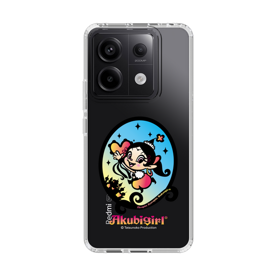 スリムプロテクションケース［ アクビガール - オーバル ］